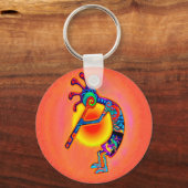 Kokopelli Lizard Sun Sleutelhanger (Voorkant)