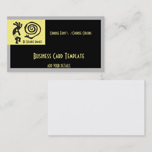 KoKopelli Logo Visitekaartje (Voorkant / Achterkant)