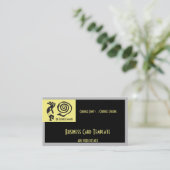 KoKopelli Logo Visitekaartje (Staand voorkant)