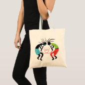 Kokopelli Love Bags Tote Bag (Voorkant (product))