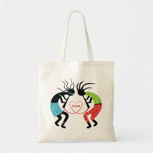 Kokopelli Love Bags Tote Bag (Voorkant)