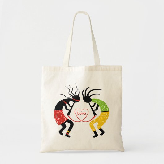 Kokopelli Love Bags Tote Bag (Voorkant)