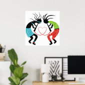 Kokopelli Love Posters (Thuiskantoor)