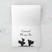 Kokopelli Maan Vleermuizen Zuidwestelijke Hallowee Kaart (Binnen)