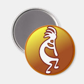 Kokopelli Magneet (Voorkant / Achterkant)