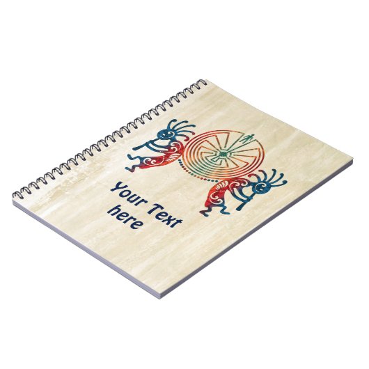 KOKOPELLI / MAN IN DE MAZE + uw ideeën Notitieboek (Linkerzijde)