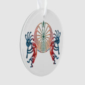 KOKOPELLI / MAN IN DE MAZE + uw ideeën Ornament (voorkant)