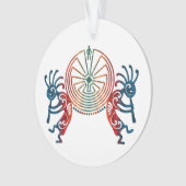 KOKOPELLI / MAN IN DE MAZE + uw ideeën Ornament (voorkant)