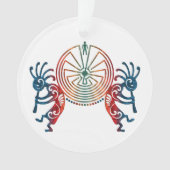 KOKOPELLI / MAN IN DE MAZE + uw ideeën Ornament (voorkant)