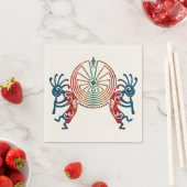 KOKOPELLI / MAN IN DE MAZE + uw ideeën Servetten (Insitu)