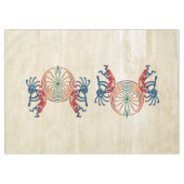 KOKOPELLI / MAN IN DE MAZE + uw ideeën Tafelkleed (Voorkant (Horizontaal))