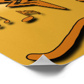 Kokopelli Merrymaker Musician Poster (Hoek)