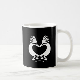Kokopelli met hart koffiemok