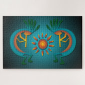 Kokopelli met Sun 20 x 30 inch Legpuzzel (Horizontaal)