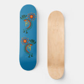 Kokopelli met Sun Persoonlijk Skateboard (Voorkant)