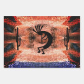 Kokopelli Mobasisch landschap Inpakpapier Vel (Voorkant 3)