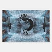 Kokopelli Mobasisch landschap Inpakpapier Vel (Voorkant)