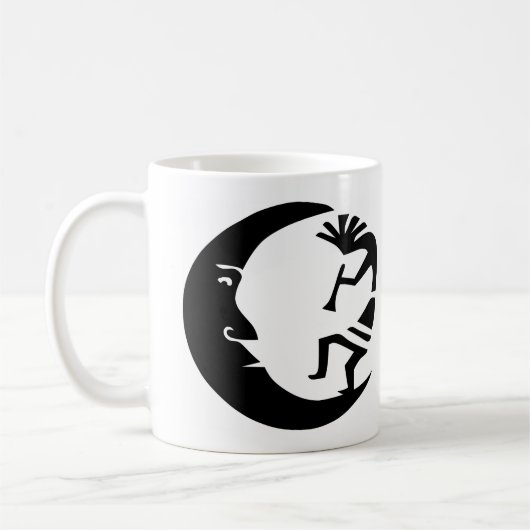 Kokopelli Moon Koffiemok (Links)