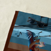 Kokopelli Music Strandlaken (In situ)