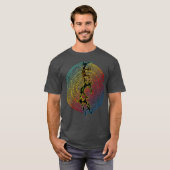 Kokopelli Musician Acrobat Mandala 1 Fan Fun T-shirt (Voorkant volledig)