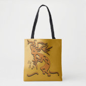Kokopelli Musician Artwork Tote Bag (Voorkant)