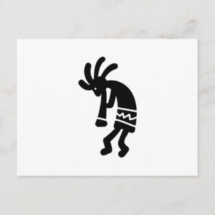 Kokopelli Musician Briefkaart