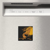 Kokopelli Musician Magneet (Insitu (Vaatwasser))