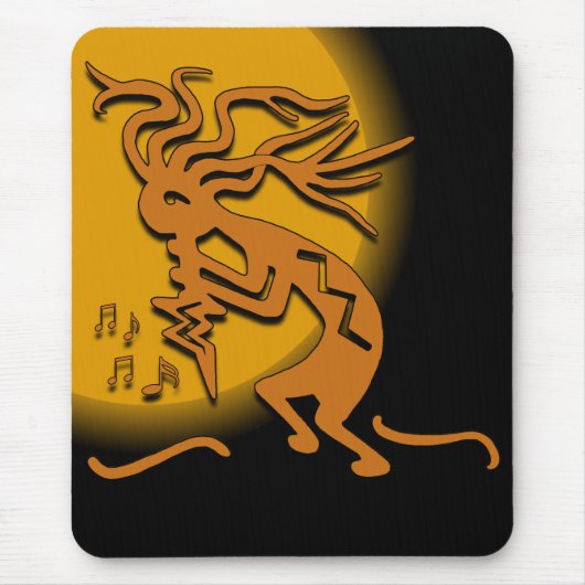 Kokopelli Musician Muismat (Voorkant)