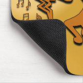 Kokopelli Musician Muismat (Hoek)