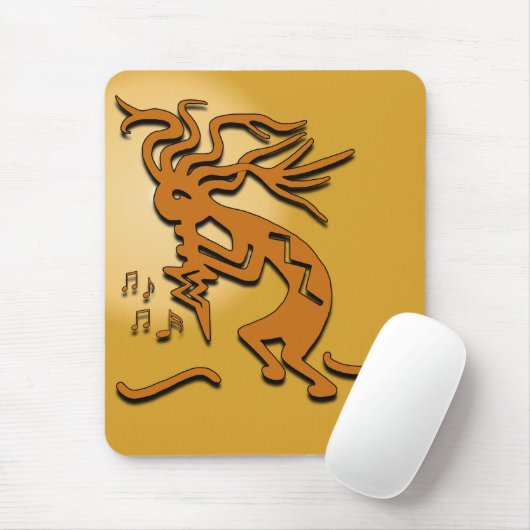 Kokopelli Musician Muismat (Met muis)