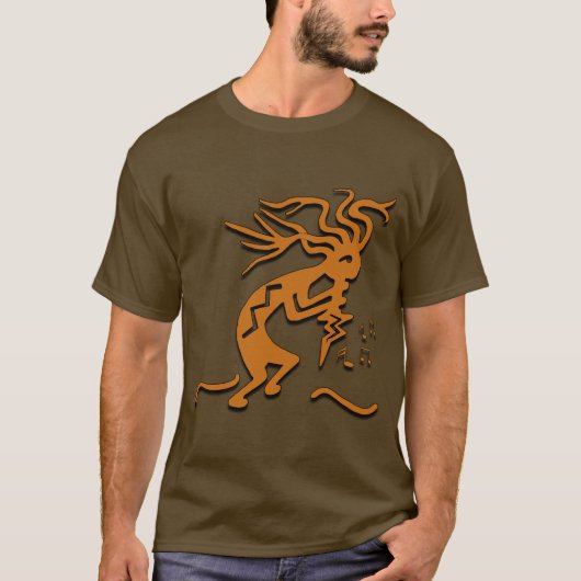 Kokopelli Musician T-shirt (Voorkant)