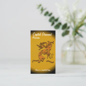 Kokopelli Musician Visitekaartje (Staand voorkant)