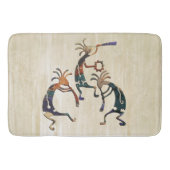 KOKOPELLI musicus trio + jouw ideeën Badmat (Voorkant)