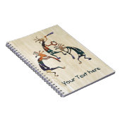 KOKOPELLI musicus trio + jouw ideeën Notitieboek (Rechterzijde)