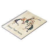 KOKOPELLI musicus trio + jouw ideeën Notitieboek (Linkerzijde)