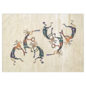 KOKOPELLI musicus trio + jouw ideeën Tafelkleed (Voorkant (Horizontaal))