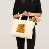 Kokopelli Muzikant Mini Tote Bag (Voorkant (product))