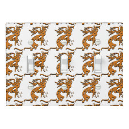 Kokopelli Muzikant Patroon Kunstwerk Home Decor