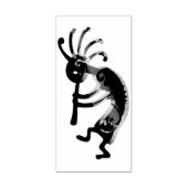 KOKOPELLI muzikant reight + uw ideeën Rubberstempel (Afrduk)