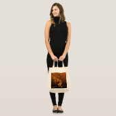 Kokopelli Muzikant Tote Bag (Voorkant (model))