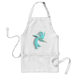 Kokopelli Native American Billiards Standaard Schort
