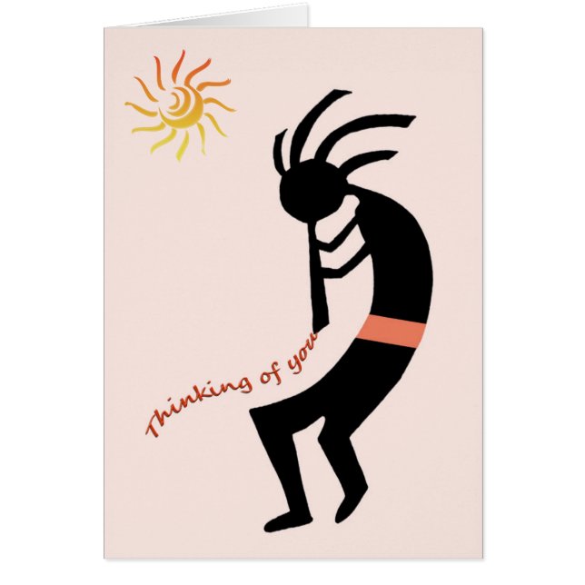 Kokopelli — Native American Flute Player (Voorkant)