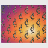 Kokopelli Native American Gift Wrapping Paper Cadeaupapier (Vlak)