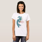 Kokopelli Native American Tennis T-shirt (Voorkant volledig)