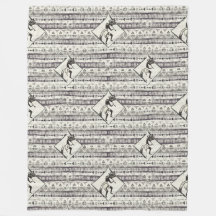 Kokopelli - Native Amerikaans naadloos patroon 1