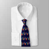 Kokopelli Necktie Stropdas (Gebonden)
