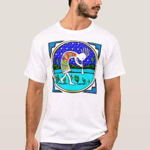 Kokopelli onder de sterren t-shirt
