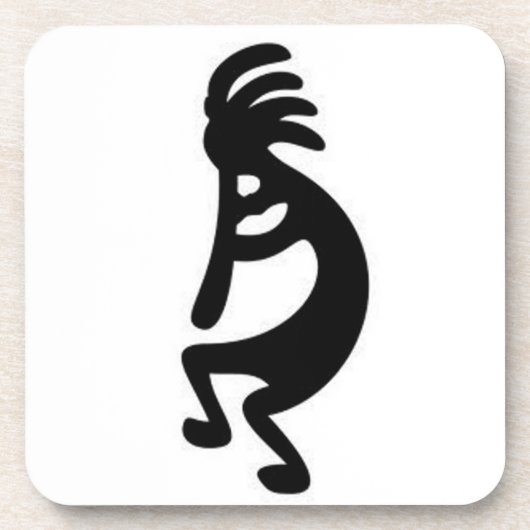 "Kokopelli" Onderzetter (Voorkant)