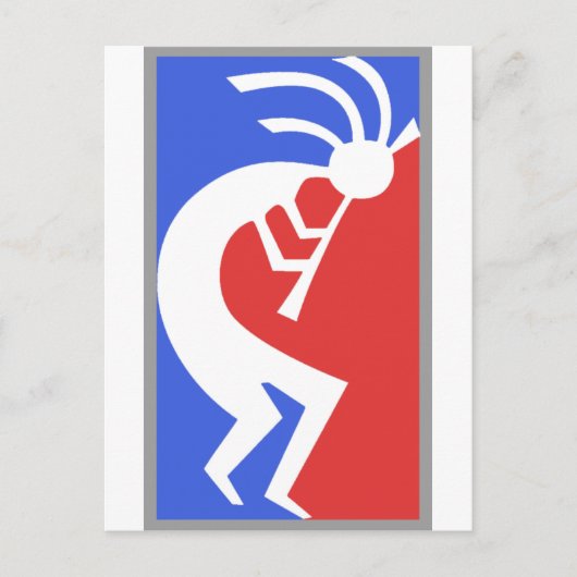 Kokopelli Oorspronkelijke stijl! Briefkaart (Voorkant)