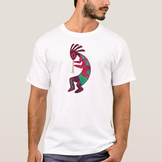 Kokopelli Origineel ontwerp! T-shirt (Voorkant)